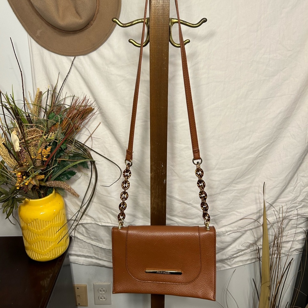 NWOT Steve Madden Brown Crossbody Bag